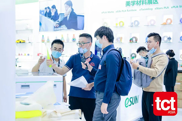 TCT ASIA 2022, ¡Exposición de materiales eSUN!